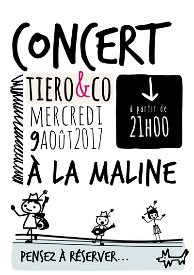 agenda affiche concert tiero and co la maline port des barques